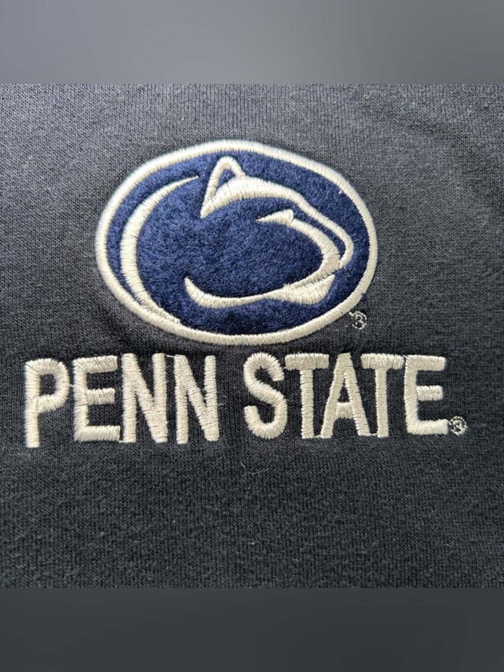 MV Sport Penn State University Button-Up Varsity Hoodie Sweatshirt Women’s 2XL - Picture 4 of 11